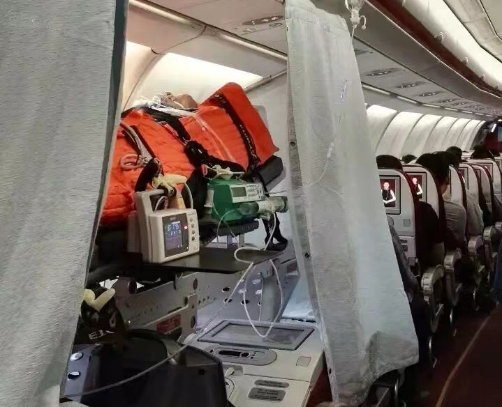 开平市跨国医疗包机、航空担架